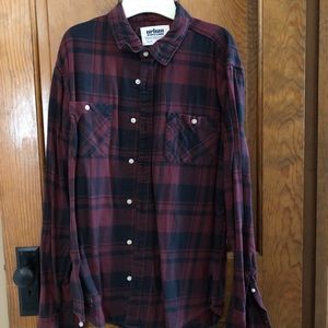 Urban Pipeline button down flannel.